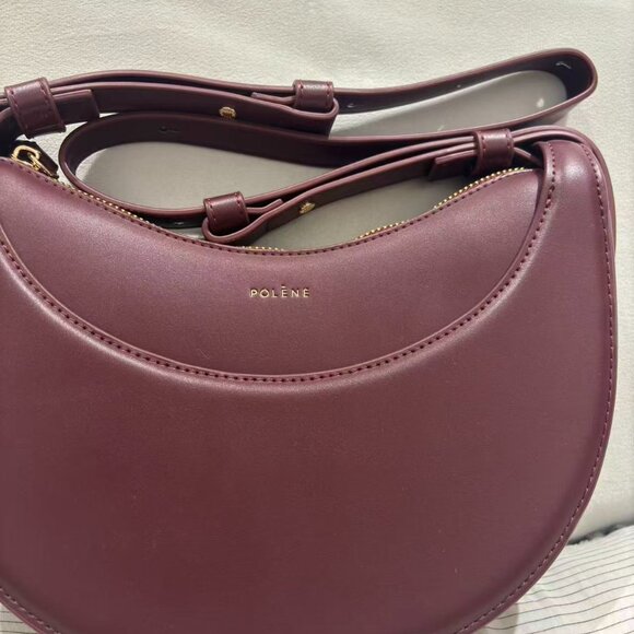 polene crossbody bag shoulder bag red - Picture 3 of 5